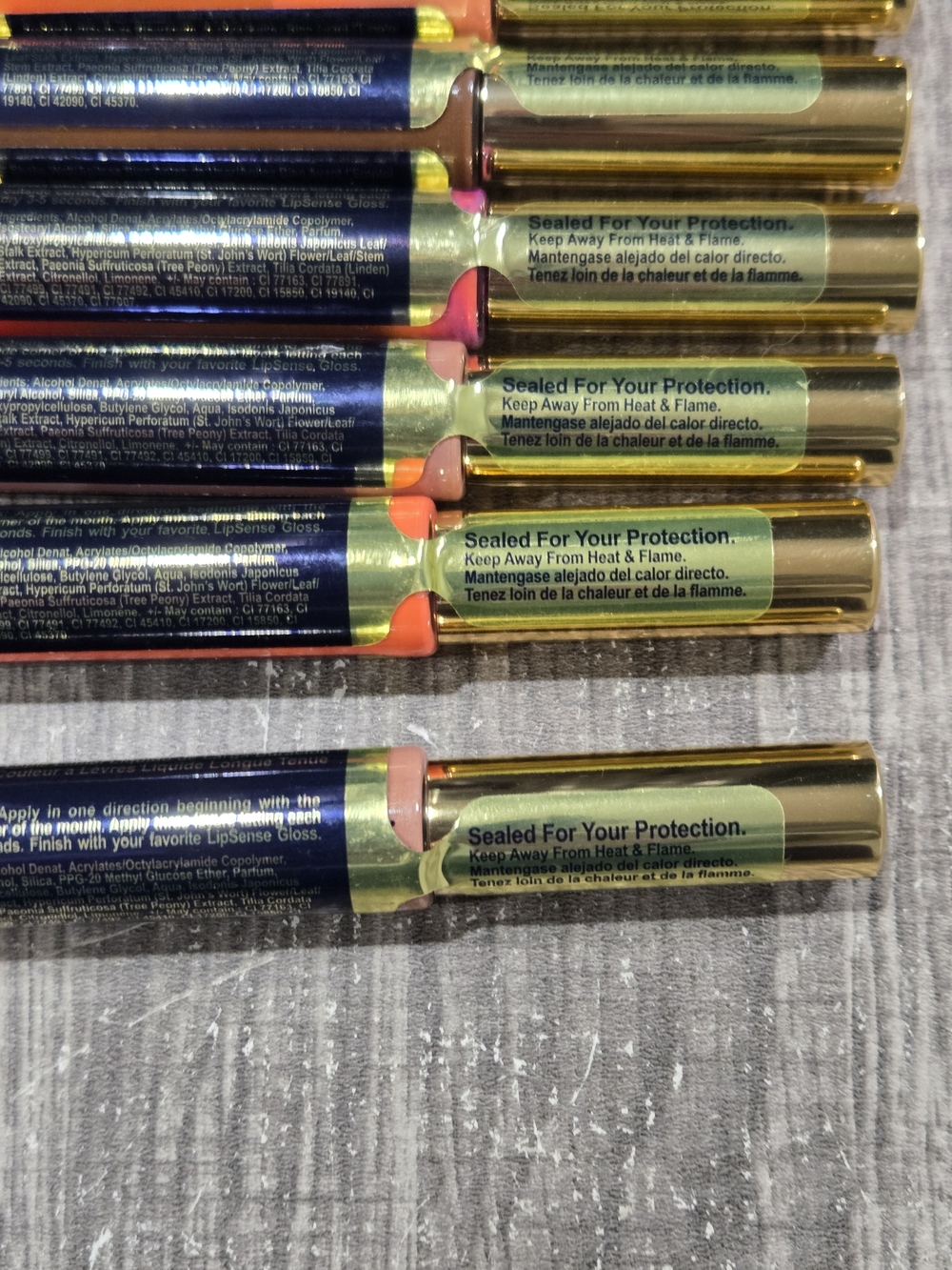 LipSense Long Lasting Liquid Lip Color Lot Berry First Love Apple Cider Purple - Picture 3 of 7